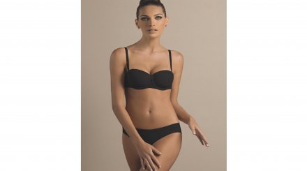 Laura Biagiotti podprsenka korzetová push up 132 černá 